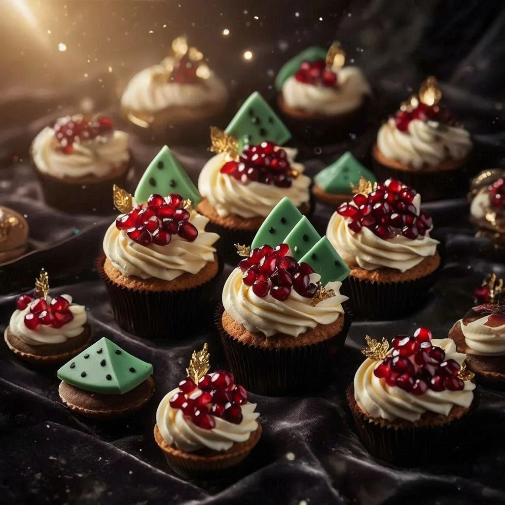 سفارش و خرید شیرینی و کاپ کیک یلدایی