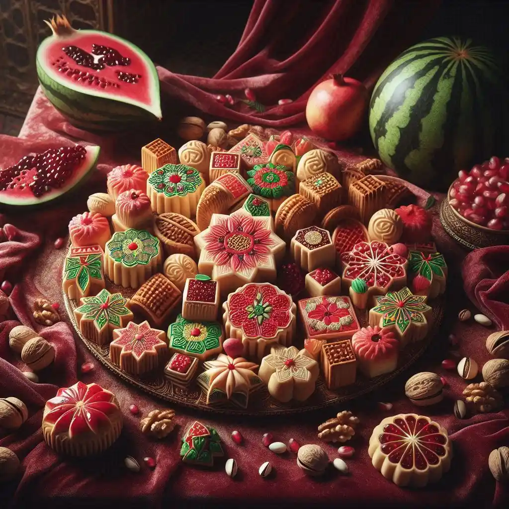 سفارش و خرید شیرینی یلدایی رژیمی