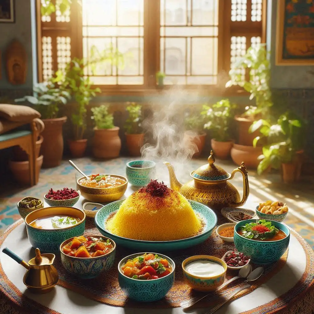 سفارش و خرید غذای خانگی و محلی در تهران افسریه