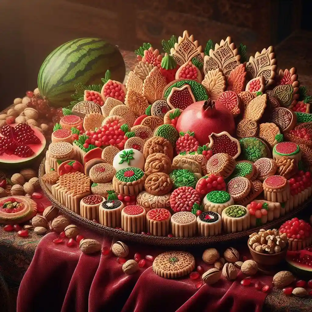 سفارش و خرید کیک و شیرینی برای شب یلدا