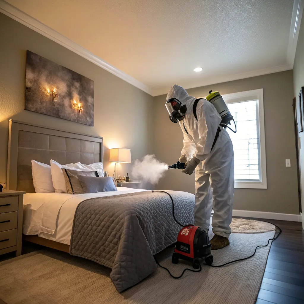 سمپاشی ساس با گاز در تهران اکباتان