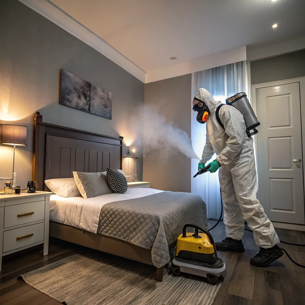 سمپاشی ساس با گاز در تهران اکباتان