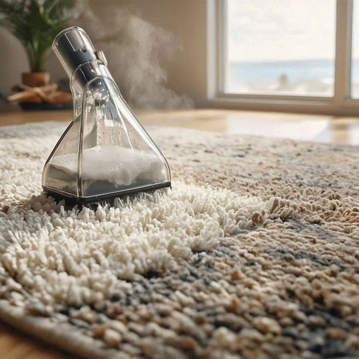 شستشوی فرش ماشینی در منزل با دستگاه در کیش