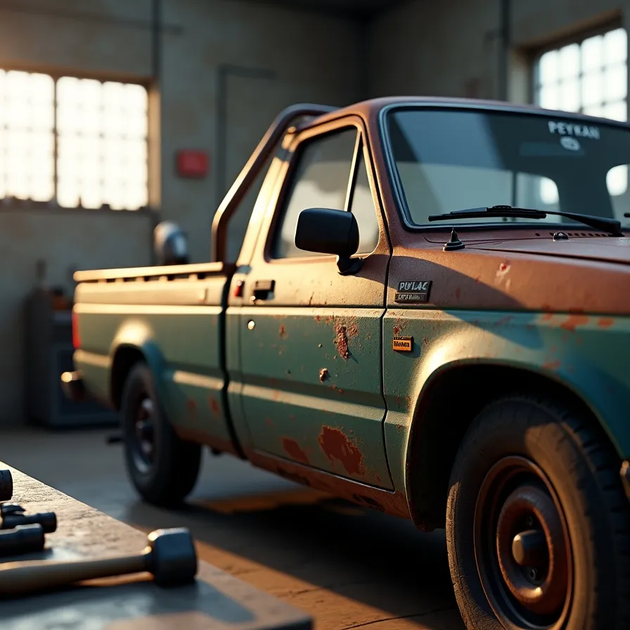 صافکاری پیکان وانت در کرج