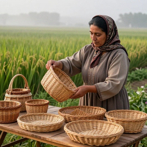 صنایع دستی حصیری مازندران