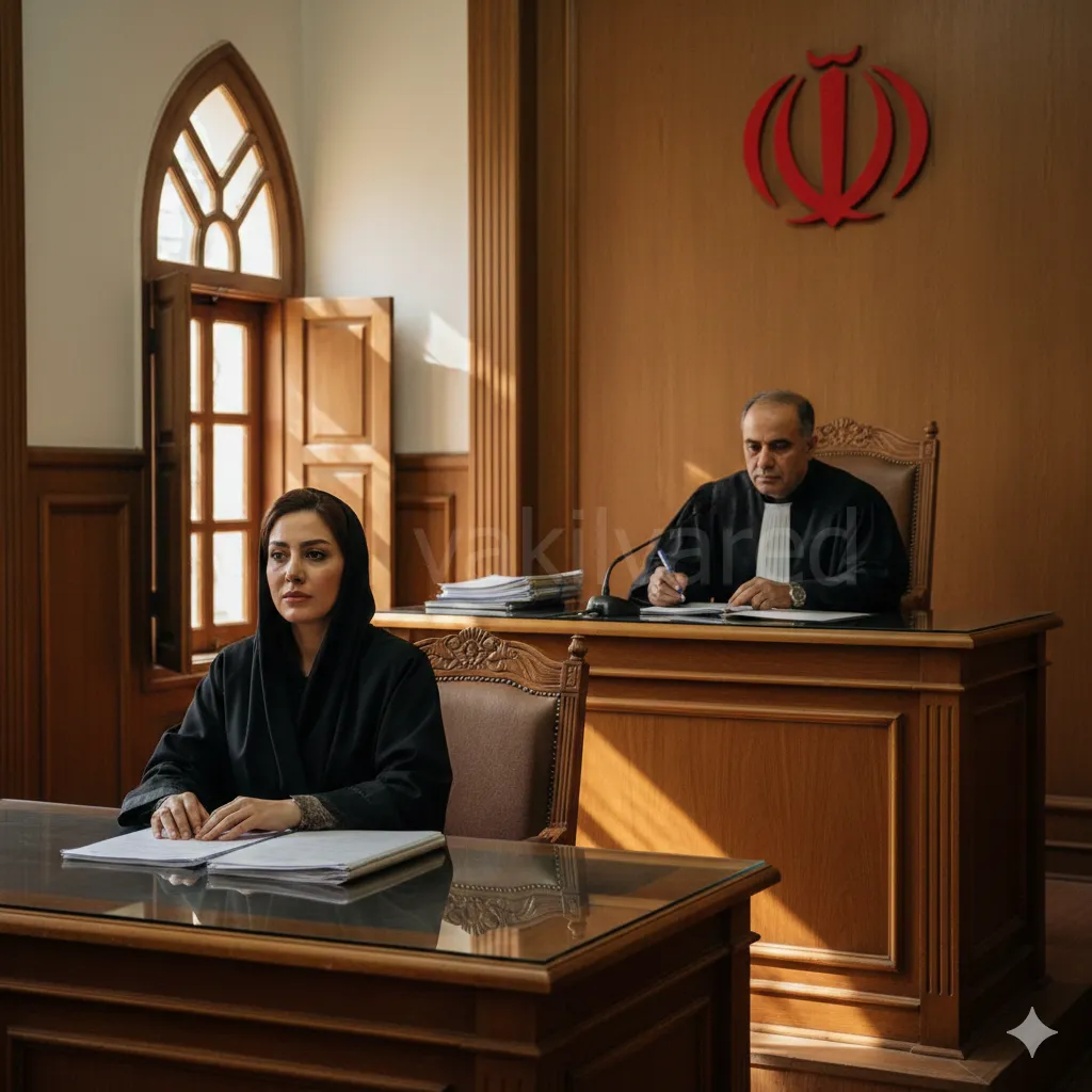 عدم حضور مرد در دادگاه طلاق توافقی