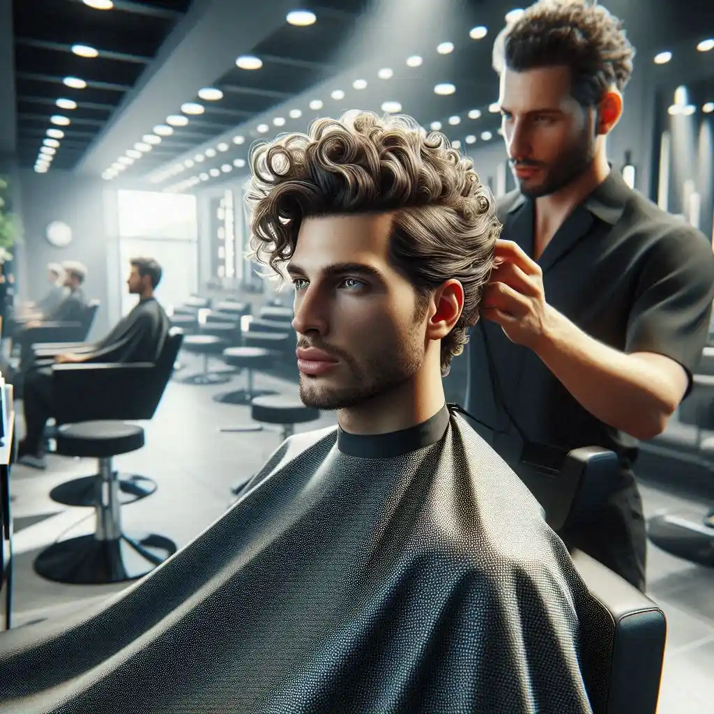 فر موقت مو مردانه در تهران رسالت