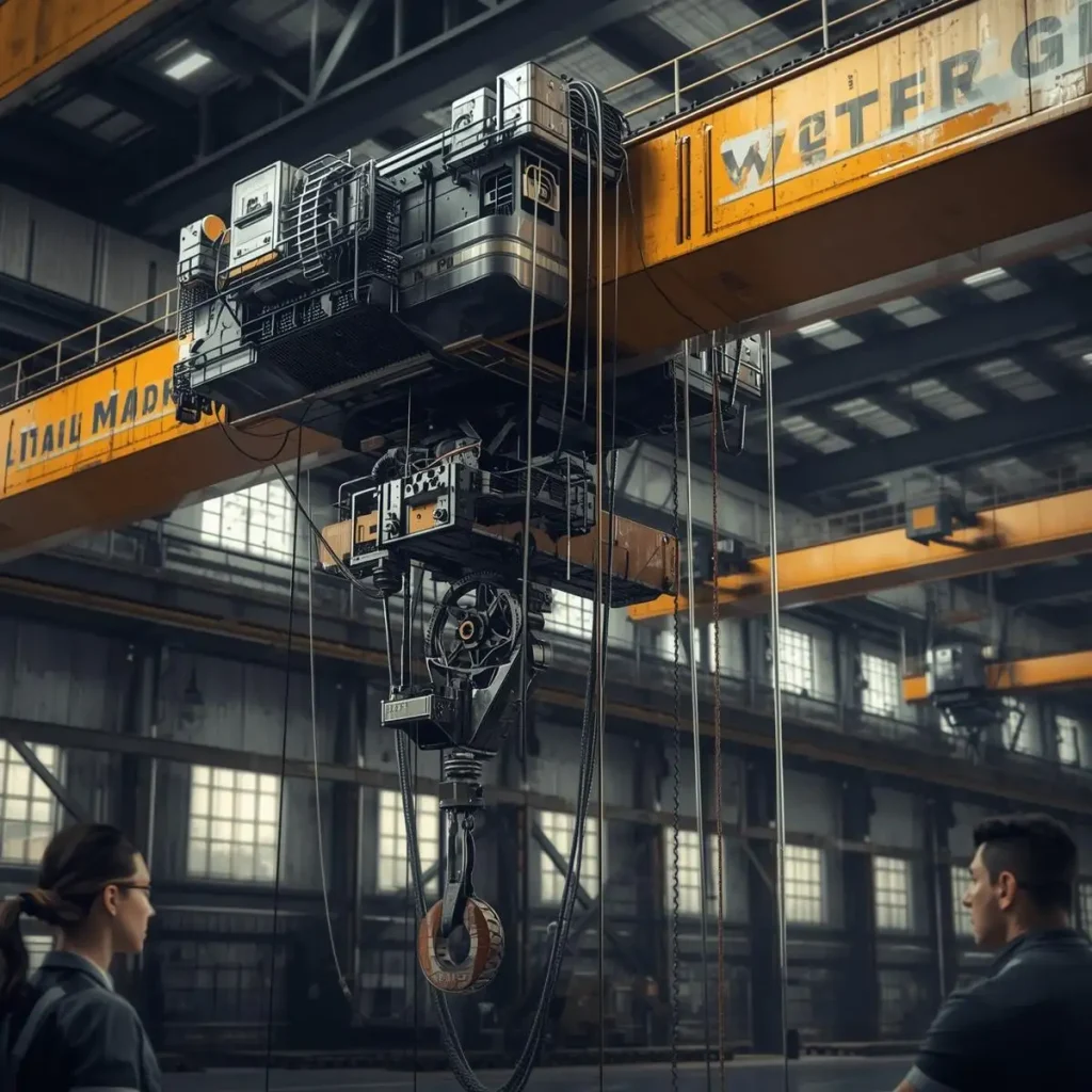 فروش و نصب جرثقیل سقفی هوشمند با وینچ اروپایی در تهران