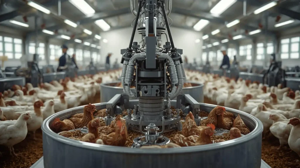 فروش و نصب دانخوری اتوماتیک بشقابی در ساوه