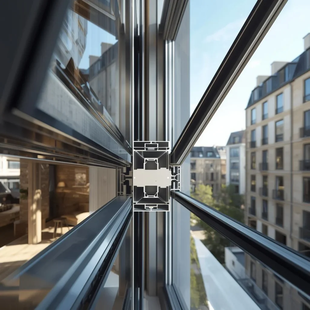 فروش و نصب پنجره آلومینیوم ترمال بریک در کرمان