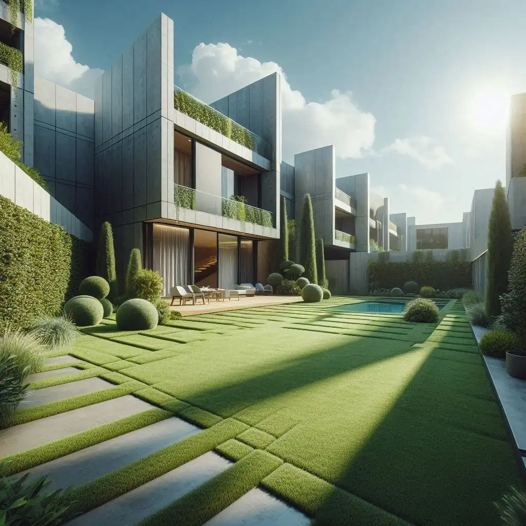 فروش و نصب چمن مصنوعی ۴۰ میلی متر هلندی در تهران مجیدیه