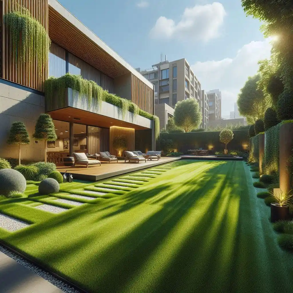 فروش و نصب چمن مصنوعی ۴۰ میلی متر هلندی در تهران نارمک