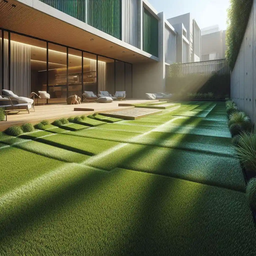 فروش و نصب چمن مصنوعی ۴۰ میلی متر هلندی در تهران وحیدیه