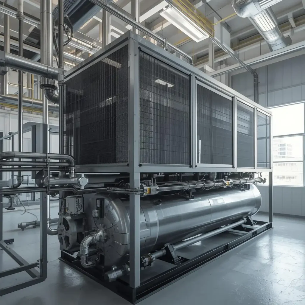 فروش و نصب چیلر صنعتی تراکمی ۱۰۰ تن در کرج 1 فروش و نصب چیلر صنعتی تراکمی ۱۰۰ تن در کرج