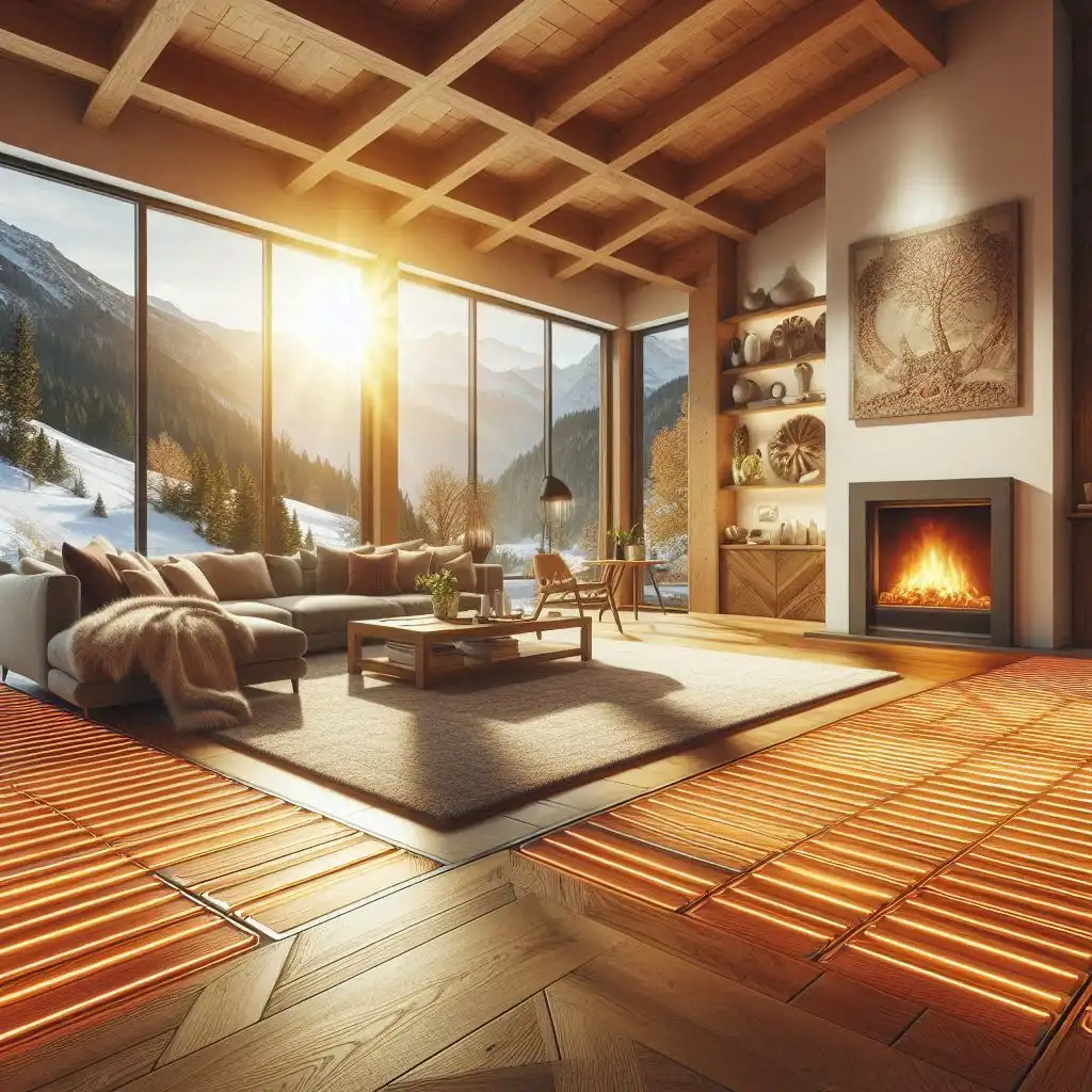 فروش و نصب گرمایش از کف ویلایی در شیرگاه