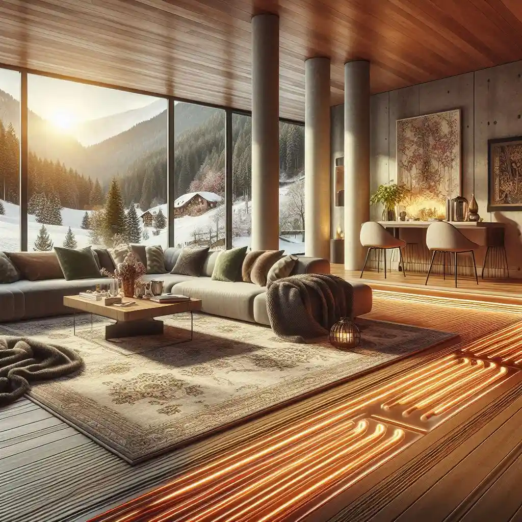 فروش و نصب گرمایش از کف ویلایی در فیلبند