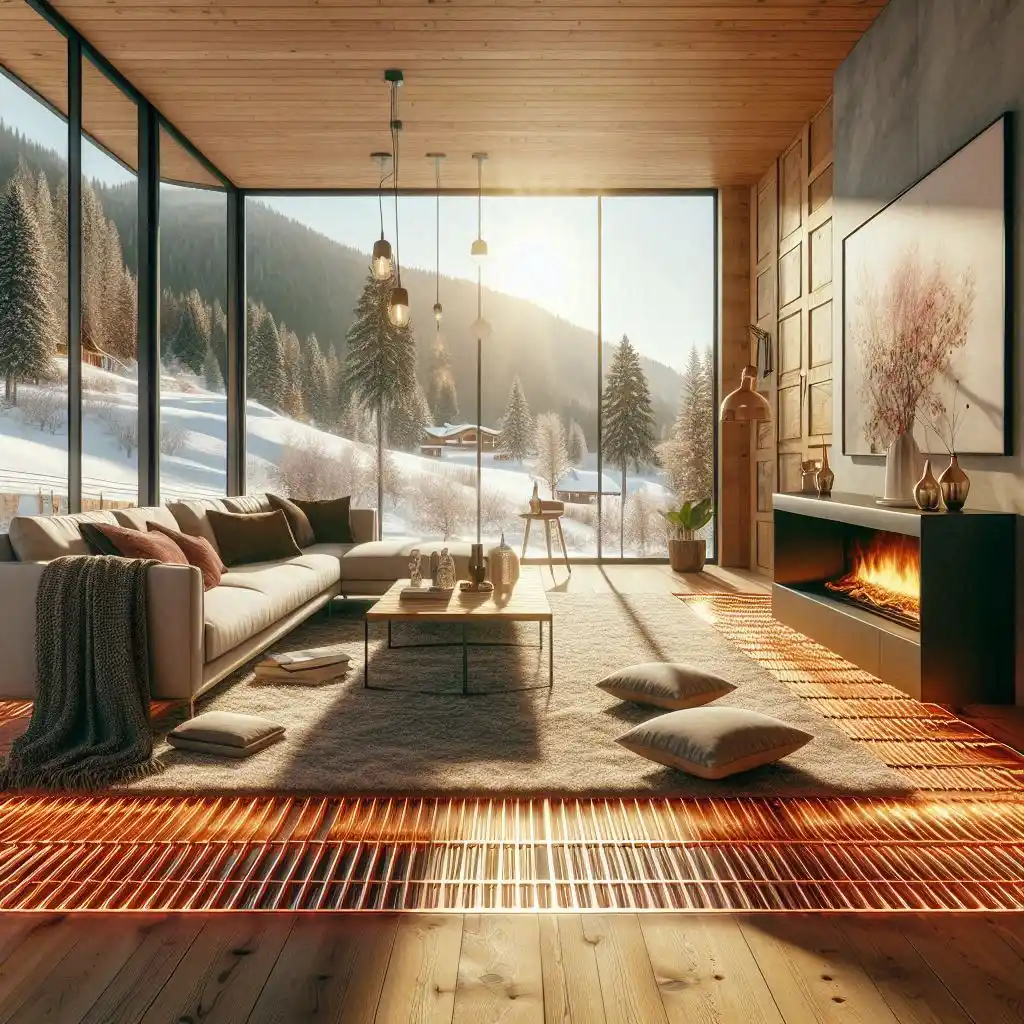 فروش و نصب گرمایش از کف ویلایی در ورسک