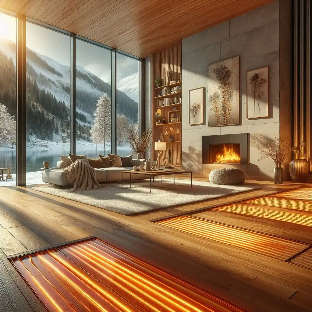 فروش و نصب گرمایش از کف ویلایی در ورسک