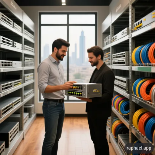 فروشگاه تجهیزات پسیو شبکه در تهران شریعتی