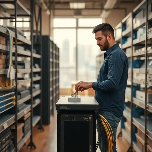 فروشگاه تجهیزات پسیو شبکه در تهران پاساژ ایرانیان