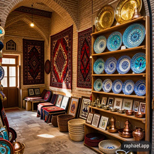 فروشگاه صنایع دستی در آشتیان