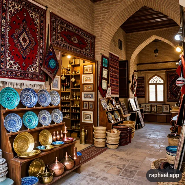 فروشگاه صنایع دستی در دستجرد