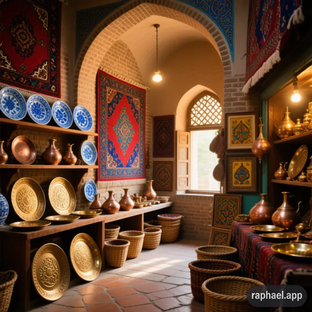 فروشگاه صنایع دستی در سلفچگان