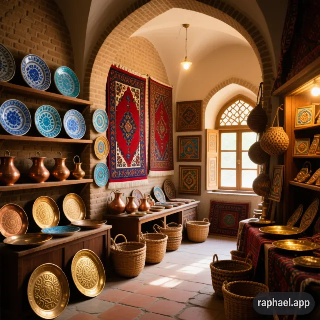 فروشگاه صنایع دستی در سلفچگان