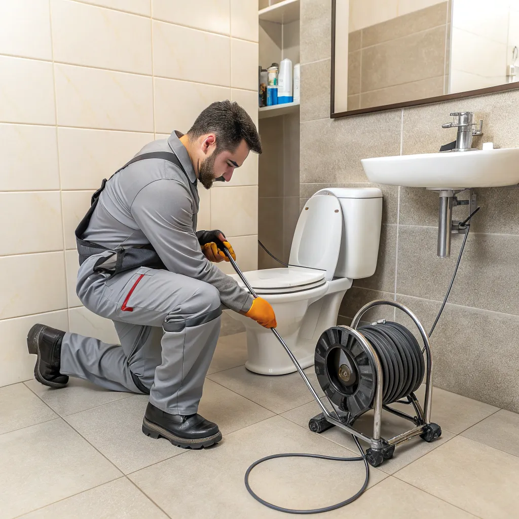 فنر زدن چاه توالت در تهران جنت آباد