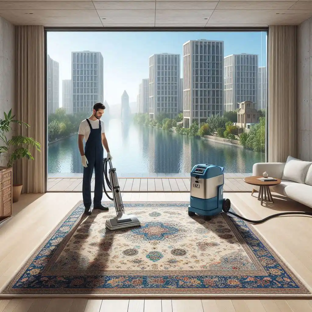 قالیشویی ارزان در محل در تهران شهرک گلستان