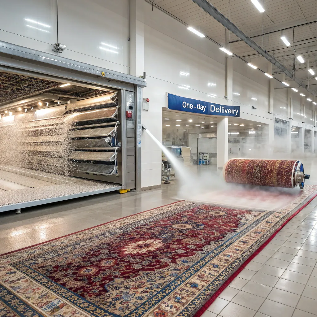 قالیشویی تحویل یک روزه در کرج مهرشهر