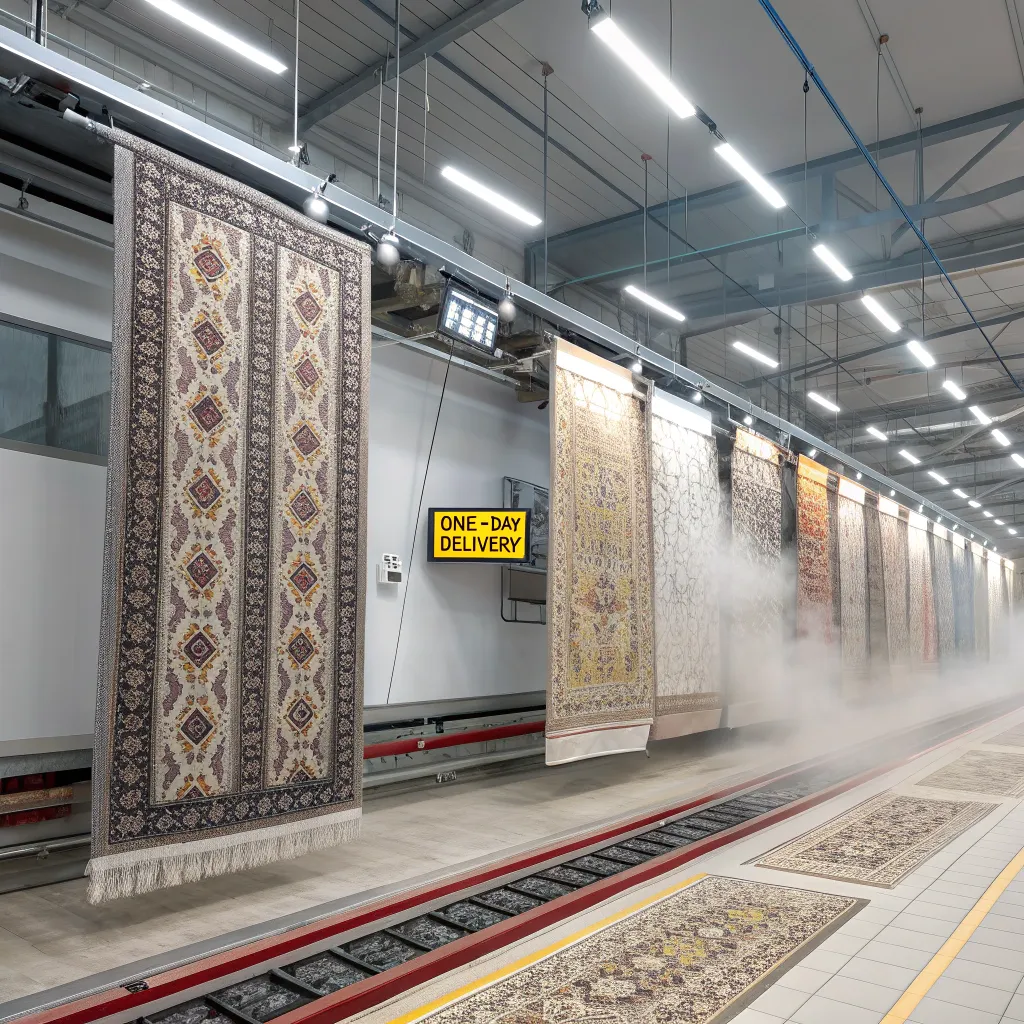 قالیشویی تحویل یک روزه در کرج گلشهر