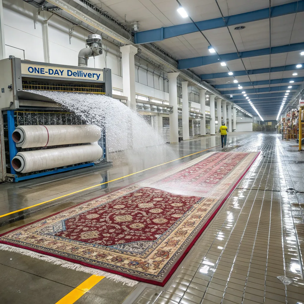 قالیشویی تحویل یک روزه در کرج گوهردشت