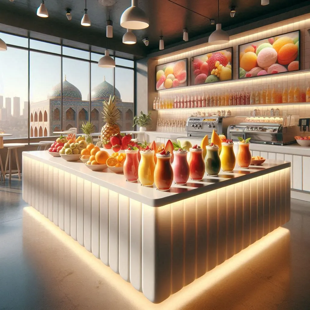 قیمت و خرید آبمیوه و بستنی هلی در کرج