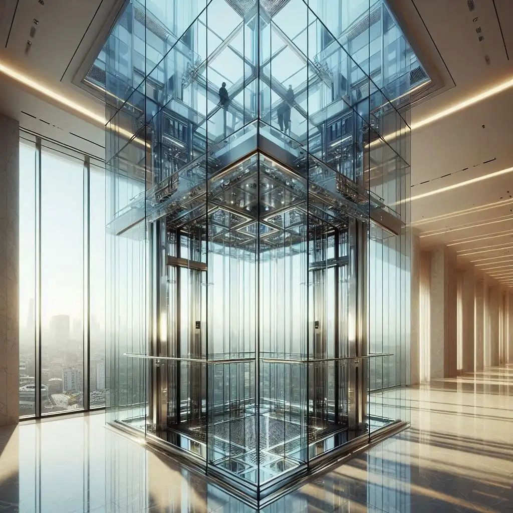 قیمت و خرید آسانسور شیشه ای در تهران