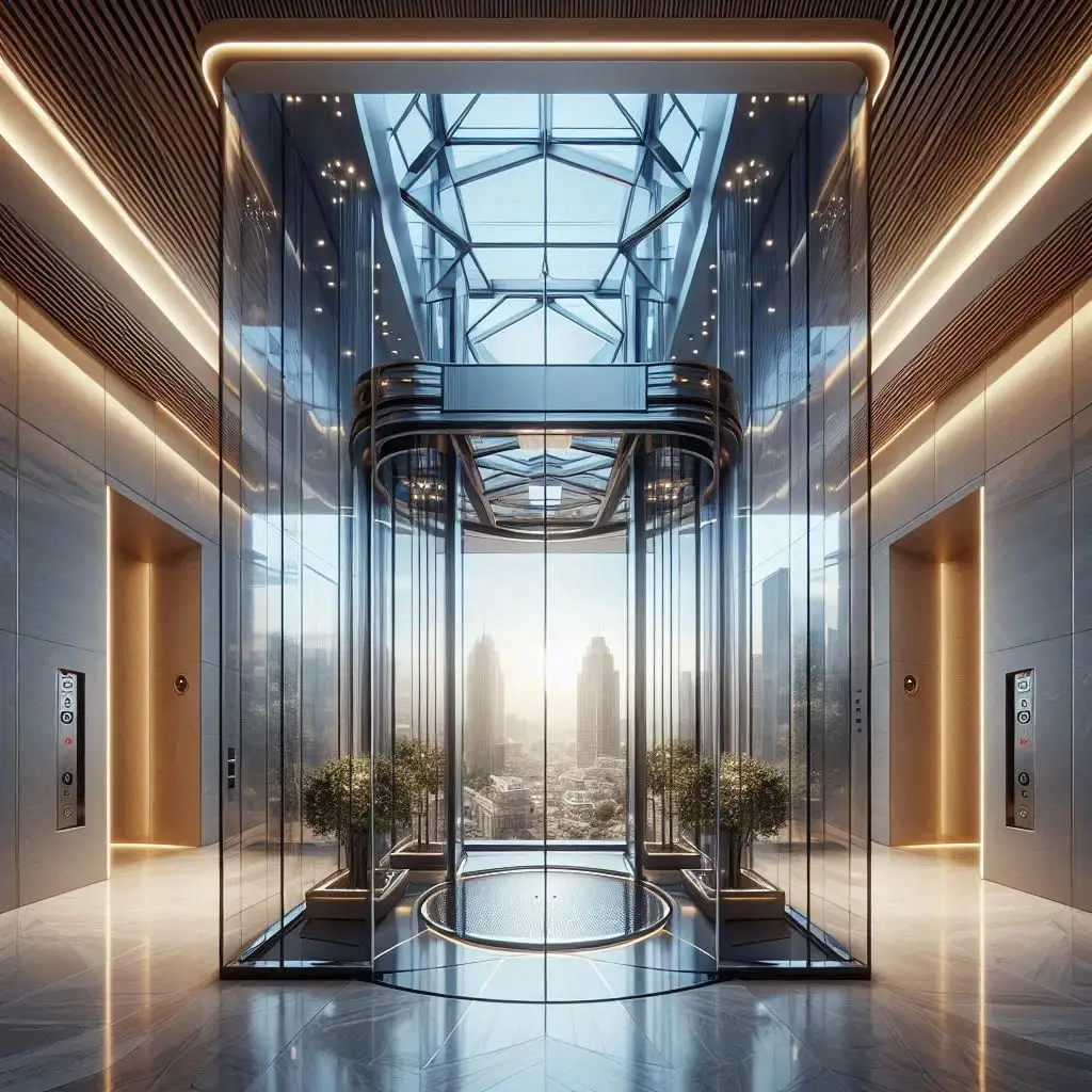 قیمت و خرید آسانسور شیشه ای در کرج