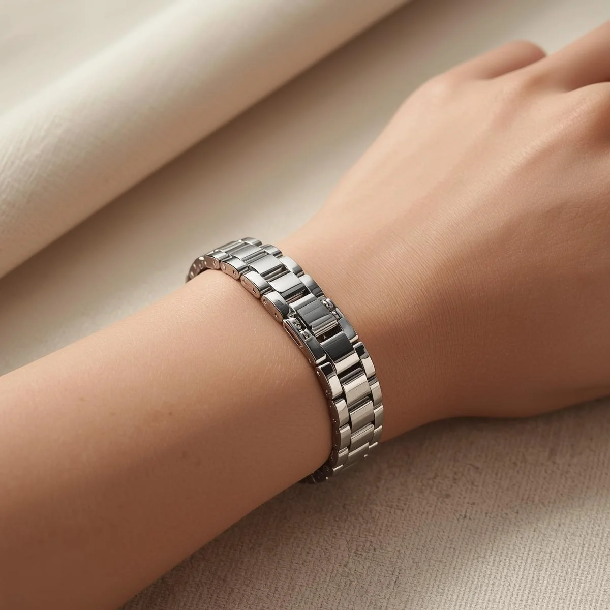 قیمت و خرید دستبند مردانه استیل کارتیر در تهران زعفرانیه