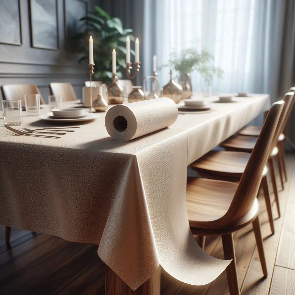 قیمت و خرید سفره یکبار مصرف رولی بزرگ در قزوین