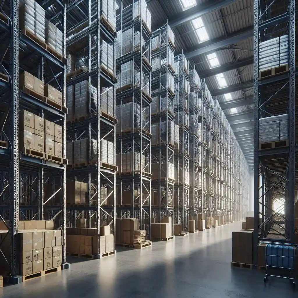 قیمت و خرید قفسه انبار پالت راک در یزد