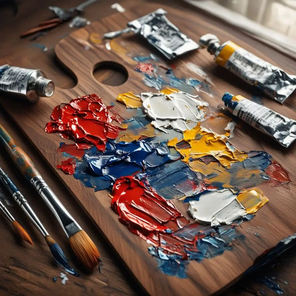 قیمت و خرید پالت رنگ مخصوص نقاشی در تهران