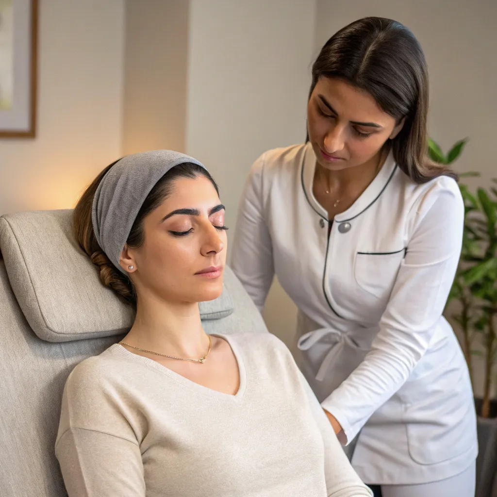 ماساژ برای آرامش اعصاب در تهران زعفرانیه