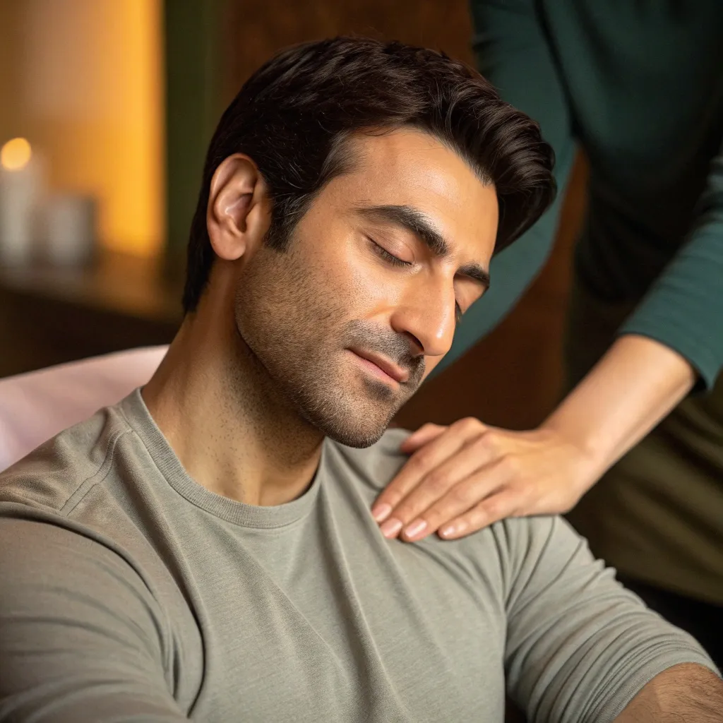 ماساژ برای آرامش اعصاب در تهران نلسون ماندلا