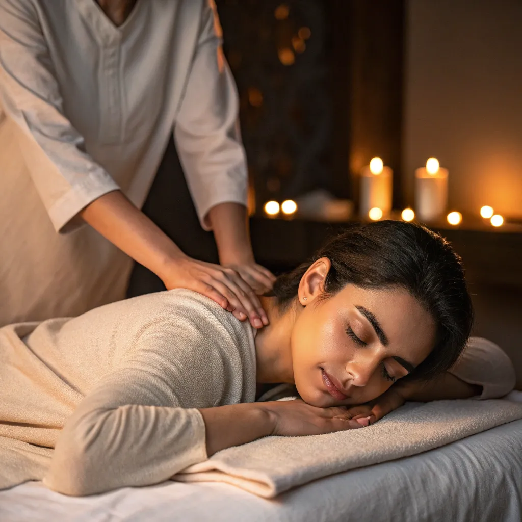 ماساژ برای آرامش اعصاب در تهران ولنجک