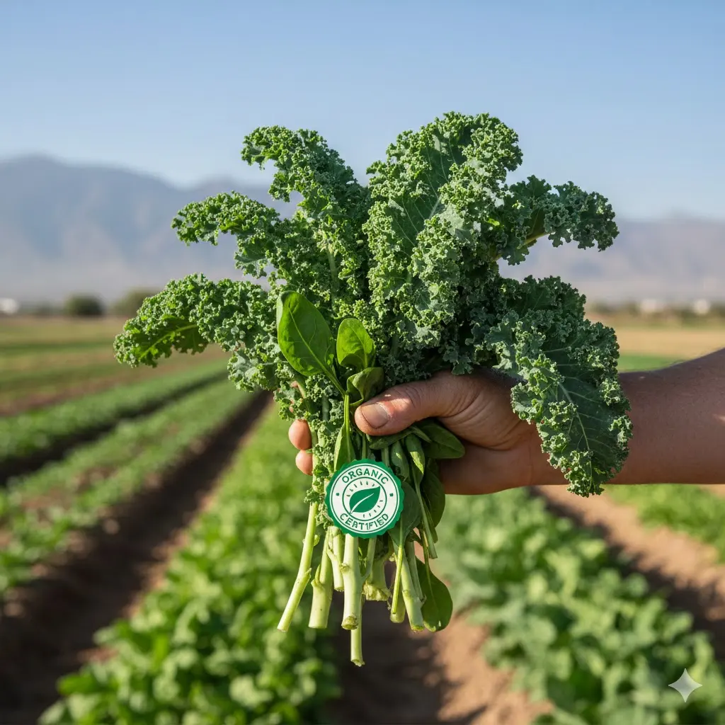 محصولات کشاورزی ارگانیک با مجوز رسمی