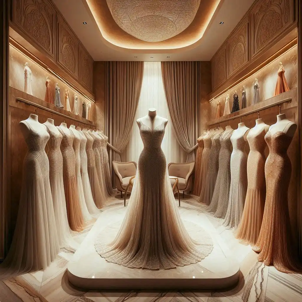 مزون لباس شب زنانه در تهران نازی آباد با سایزبندی کامل