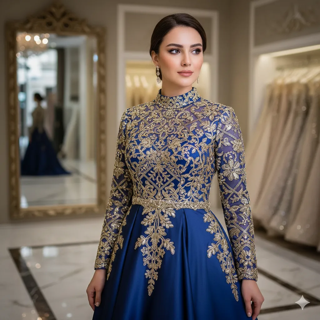 مزون لباس مجلسی ترک در تهران فرمانیه