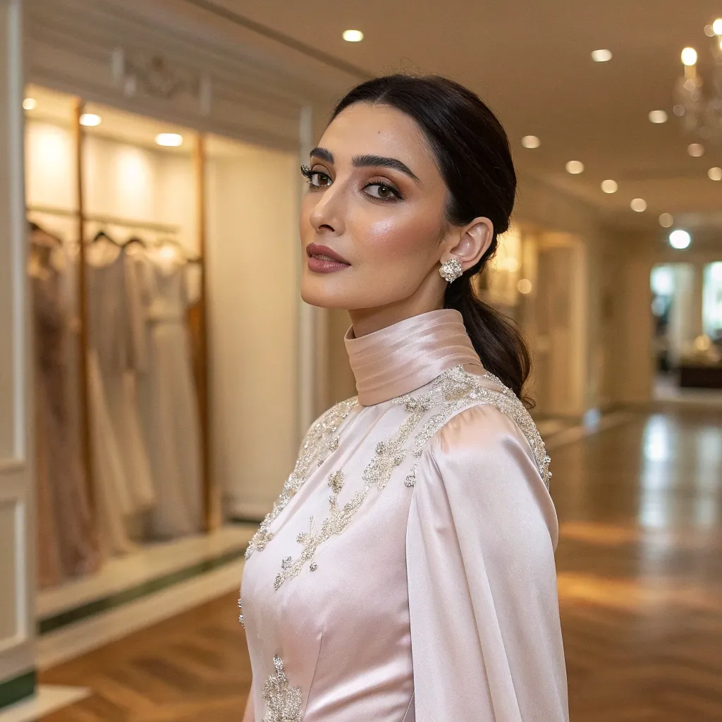 مزون لباس مجلسی پوشیده در تهران جردن