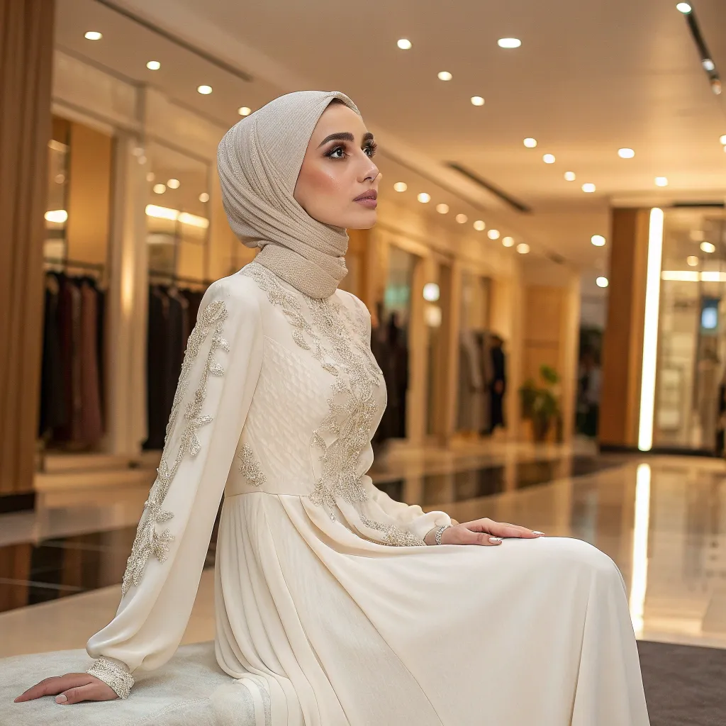 مزون لباس مجلسی پوشیده در تهران هفت تیر