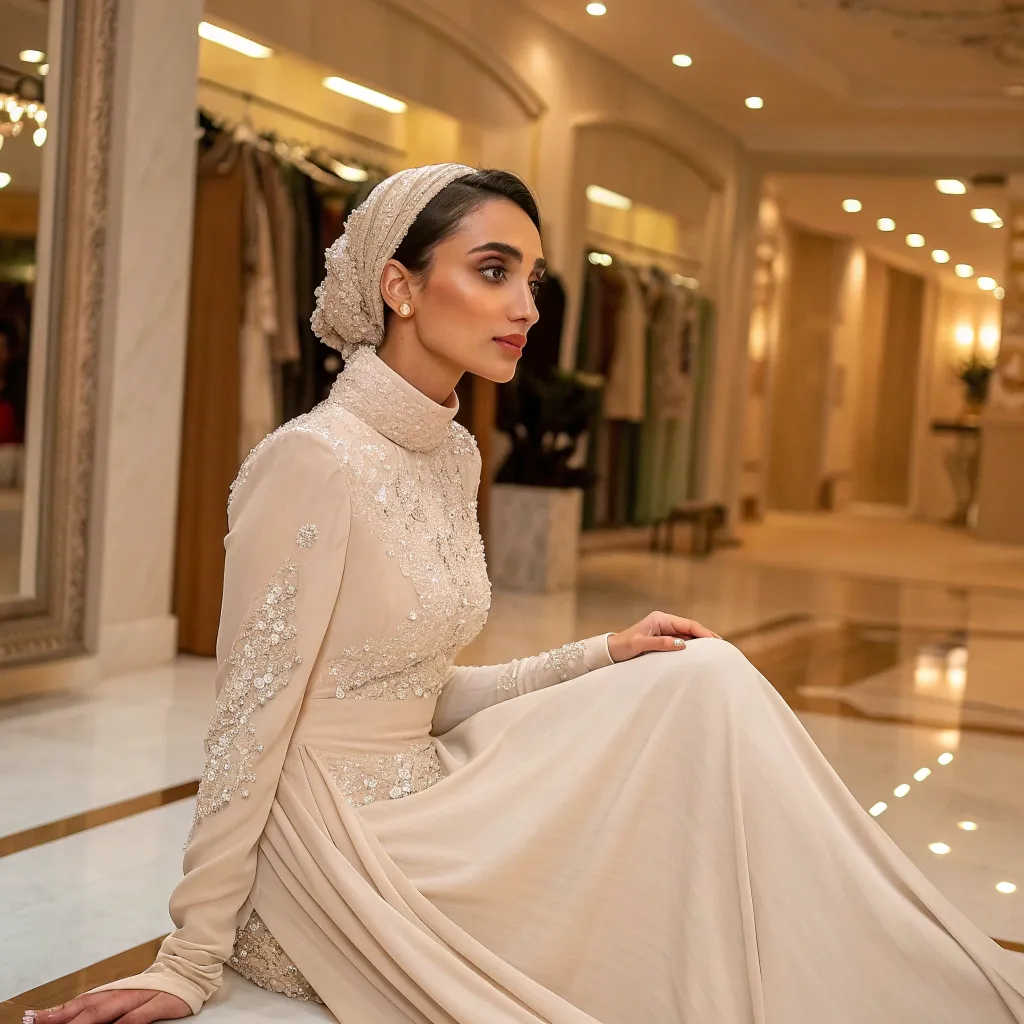 مزون لباس مجلسی پوشیده در تهران ولنجک