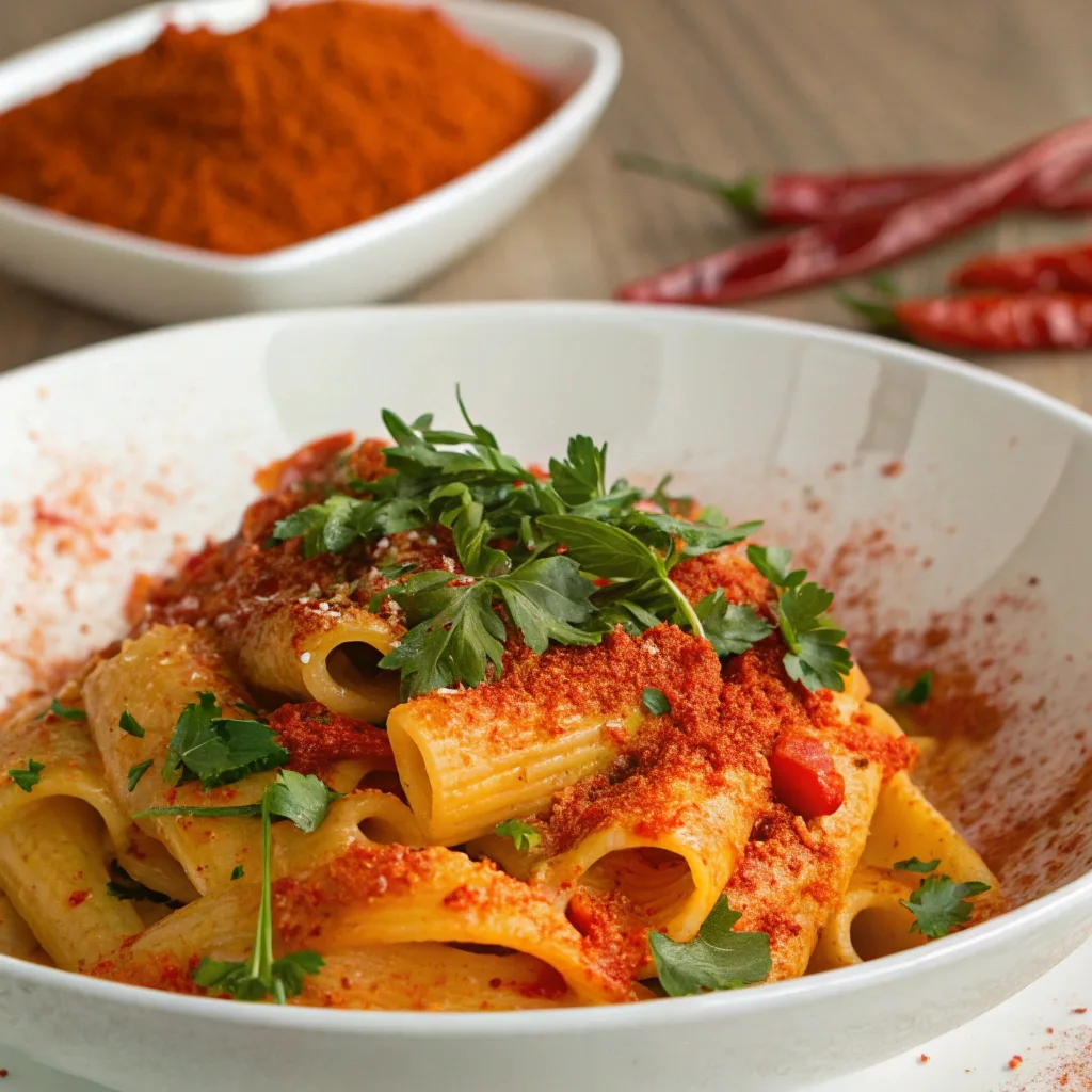 نحوه استفاده از ادویه پاپریکا در پخت ماکارونی